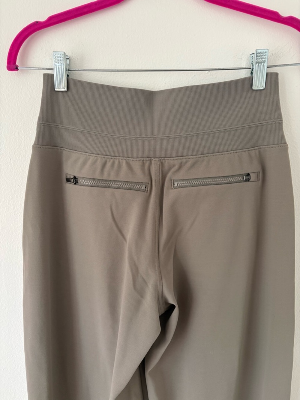 Athleta Dark Taupe Grey Venice High Rise Wide Leg Elastic Waist Pant Size XS - Picture 11 of 12